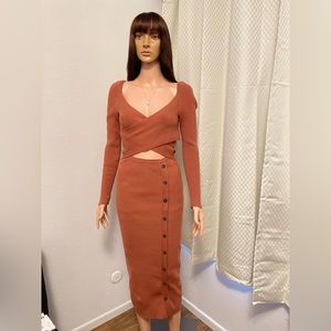 Long Sleeve Sweater Dress